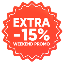 Weekend Promo -15% (isSport=true) 07/08/09.10
